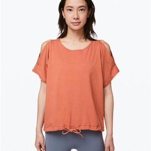 Lululemon Renew the Day Short Sleeve Canyon Rock